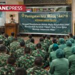 Peringatan Isra’ Mi’raj Kodim 0808 Blitar: Meneladani Akhlak Rasulullah untuk Prajurit Prima