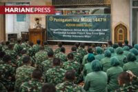 Peringatan Isra’ Mi’raj Kodim 0808 Blitar: Meneladani Akhlak Rasulullah untuk Prajurit Prima