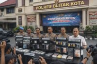 5 Kasus Narkoba Terungkap di Blitar pada Awal 2026
