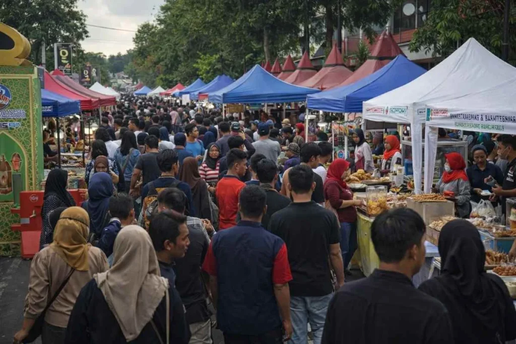 Blitar Gelar Pasar Takjil Ramadan, 270 Pedagang Siap Sajikan Berbagai Takjil