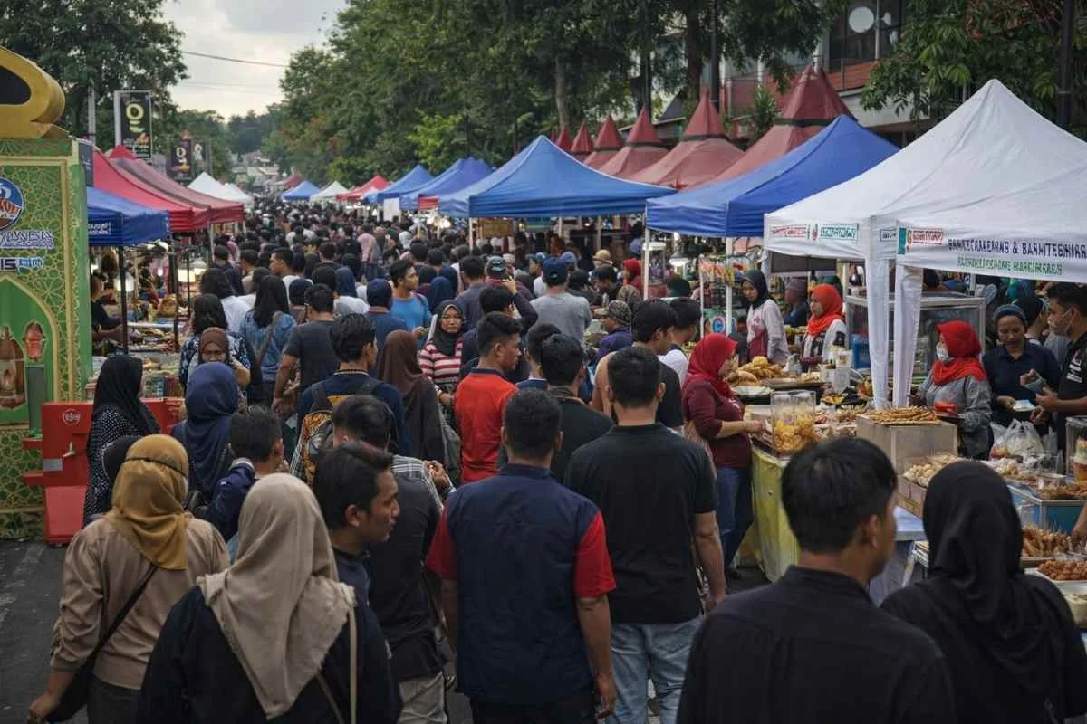 Blitar Gelar Pasar Takjil Ramadan, 270 Pedagang Siap Sajikan Berbagai Takjil