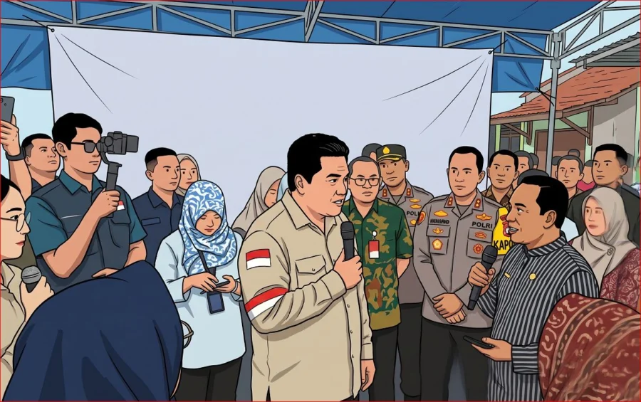 Wawali Blitar Gelagapan Dicecar Menteri Ara soal Data PKP