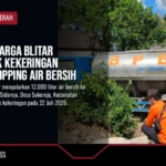 Ratusan Warga Blitar Terdampak Kekeringan Terima Dropping Air Bersih