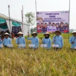 Wali Kota Blitar Pimpin Panen Raya Padi 2026 di Kepanjenkidul