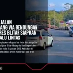 Jalur Blitar-Malang Via Lahor Ditutup 1 Agustus, Polres Blitar Siapkan Rekayasa