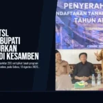 Program PTSL Berlanjut, Bupati Blitar Salurkan Sertipikat di Kesamben