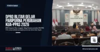 DPRD Blitar Gelar Paripurna Perubahan KUA-PPAS 2026