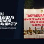 Pemkot Blitar Resmikan Pembukaan Makam Bung Karno Selama 24 Jam Nonstop
