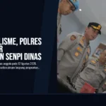 Pastikan Profesionalisme, Polres Blitar Gelar Pemeriksaan Senpi Dinas