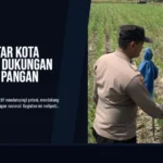 Polsek Blitar Kota Gencarkan Dukungan Ketahanan Pangan Nasional