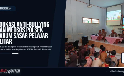 Edukasi Anti-Bullying dan Medsos Polsek Garum Sasar Pelajar Blitar