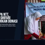 Peduli Gempa NTT, Sekolah Al Ghifari Blitar Salurkan Donasi