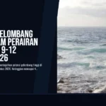 Waspada! Gelombang Tinggi Ancam Perairan Jawa Timur 9-12 Agustus 2026