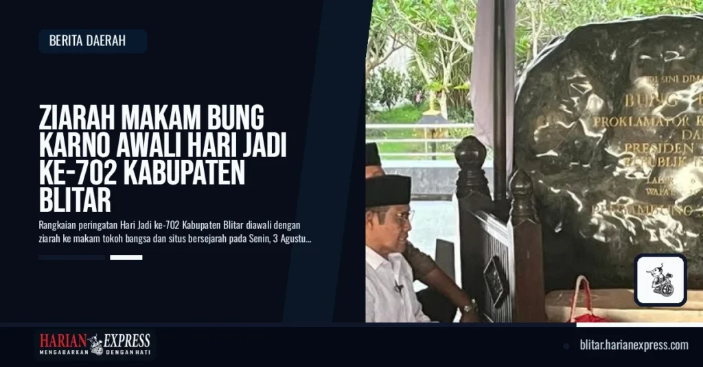 Ziarah Makam Bung Karno Awali Hari Jadi ke-702 Kabupaten Blitar