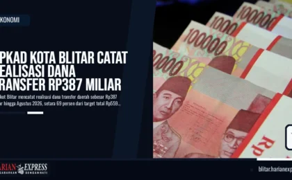 BPKAD Kota Blitar Catat Realisasi Dana Transfer Rp387 Miliar