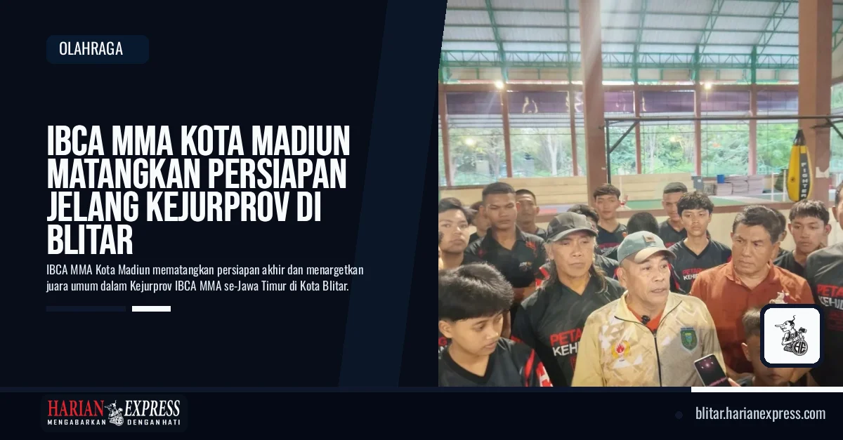 IBCA MMA Kota Madiun Matangkan Persiapan Jelang Kejurprov di Blitar