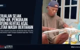 Berjalan Sejak 1990-an, Pengrajin Payung Kertas Asal Blitar Masih Bertahan